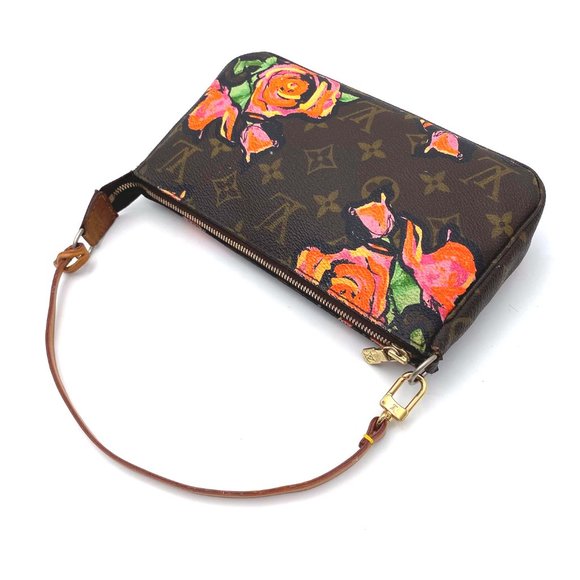 LV Stephen Sprouse Pochette accessoires - Model : Roses - Good condition - Picture 9 of 16